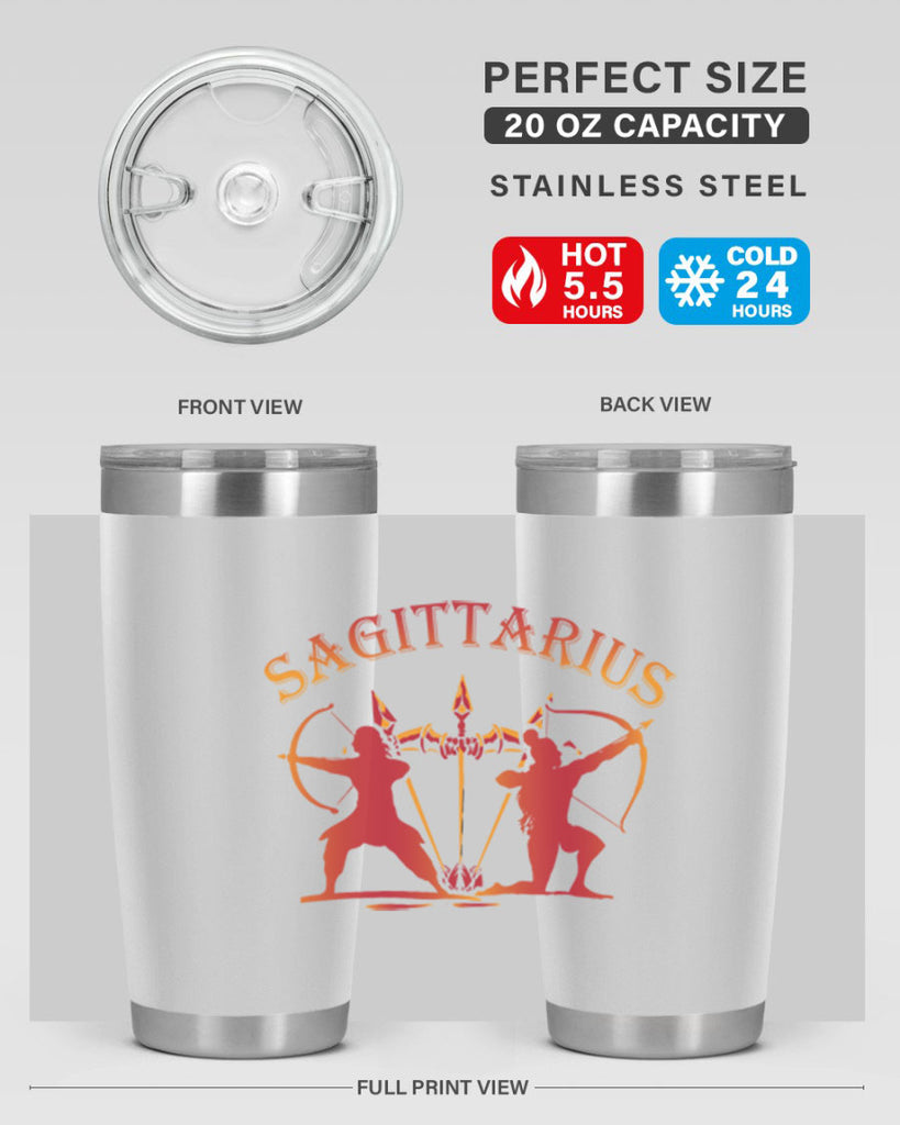 sagittarius 416#- zodiac- Tumbler