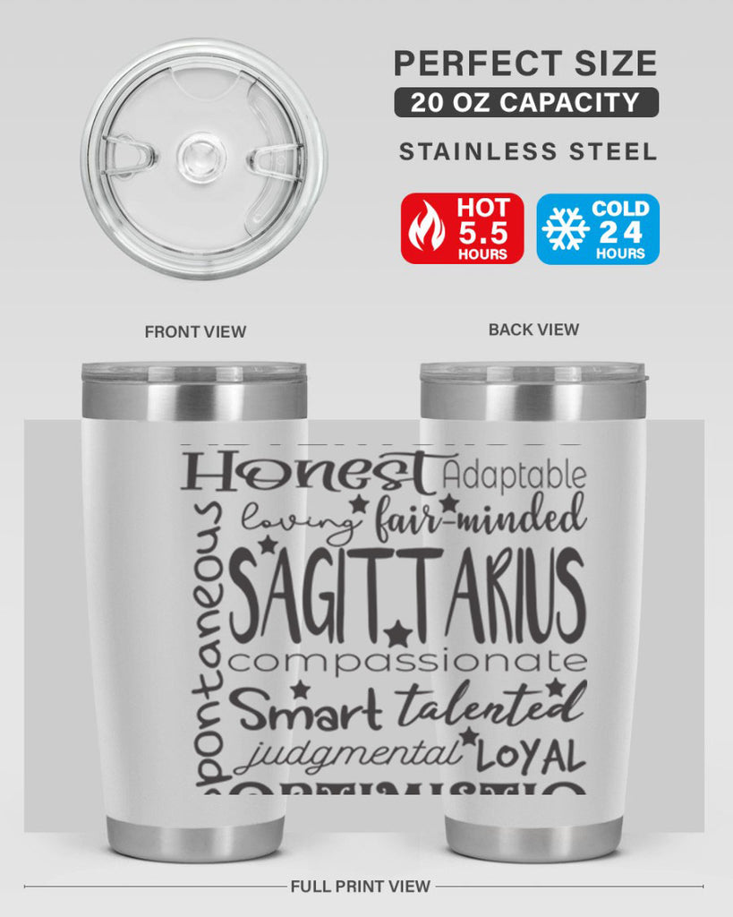 sagittarius 571#- zodiac- Tumbler