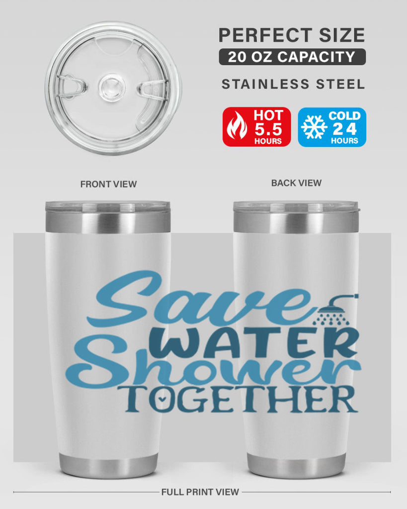 save water shower together 60#- bathroom- Tumbler