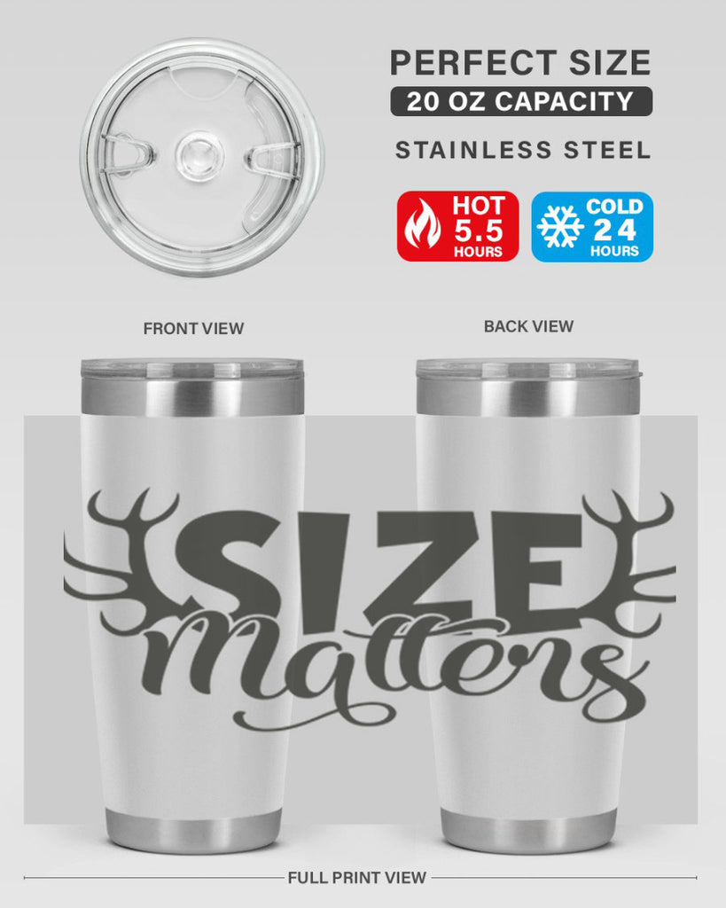 size matters 2#- hunting- Tumbler