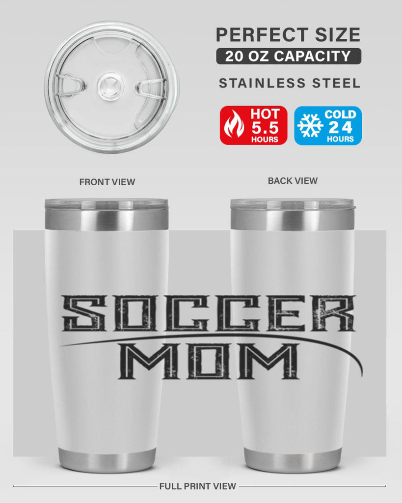 soccer mom 67#- mom- Tumbler