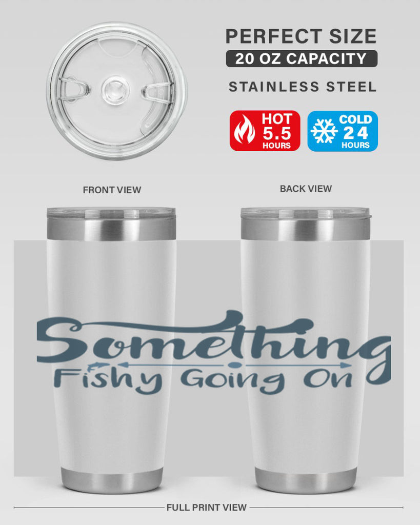 something 36#- fishing- Tumbler