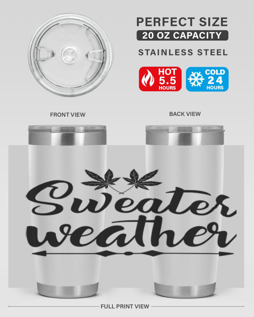 sweater weather 581#- fall- Tumbler