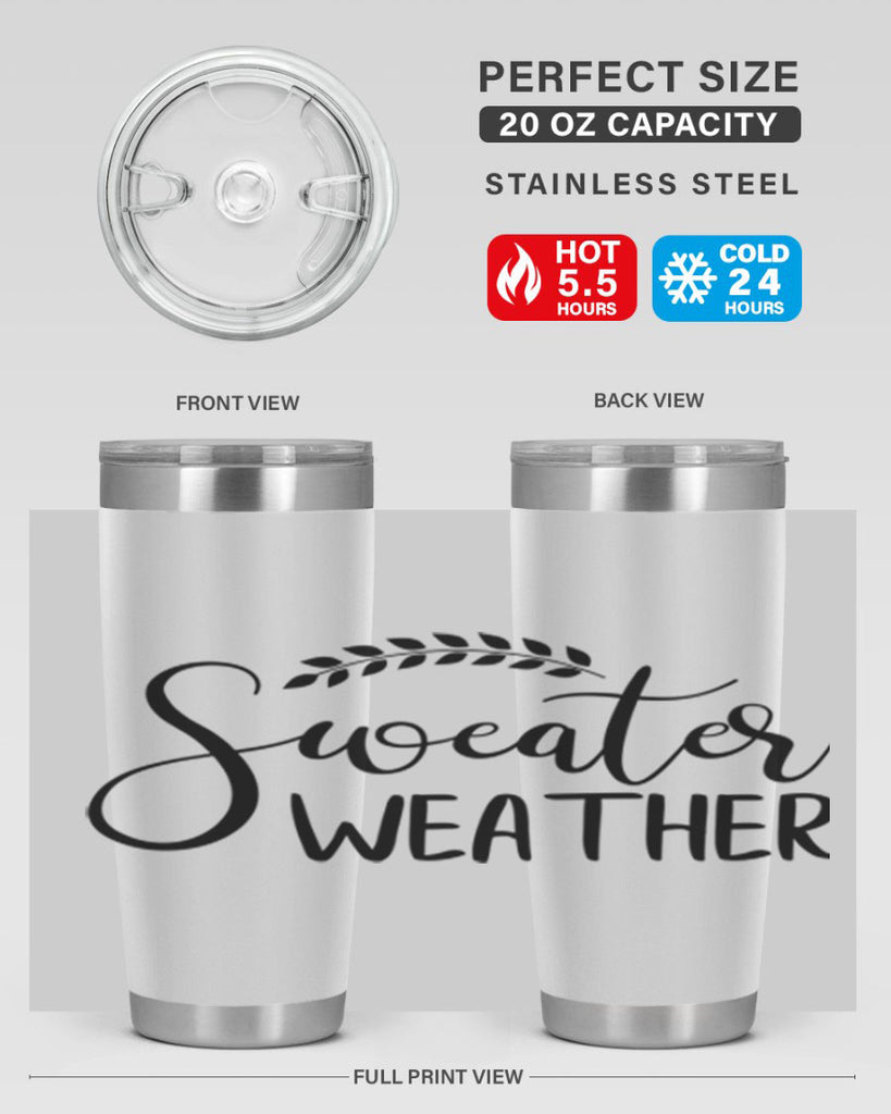 sweater weather 582#- fall- Tumbler