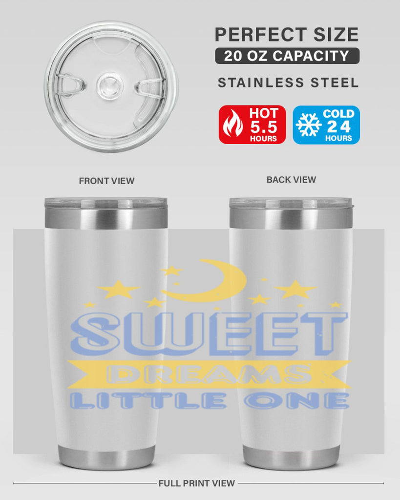 sweet dreams little one Style 13#- baby shower- tumbler