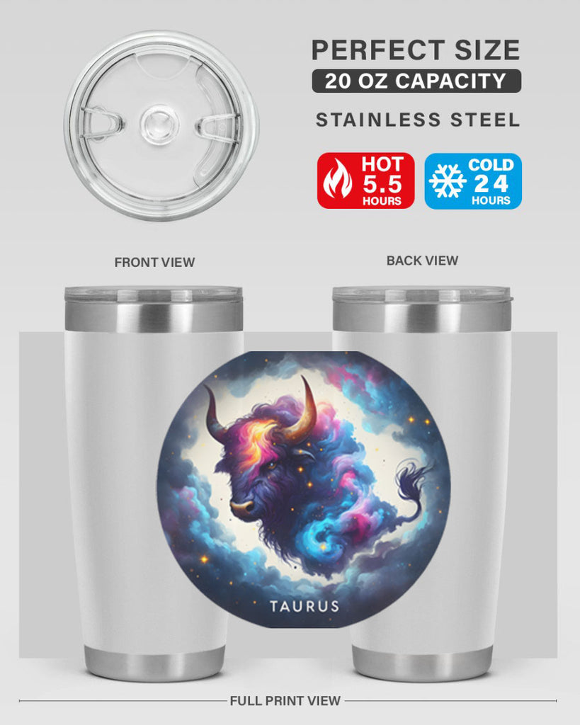 taurus 511#- zodiac- Tumbler