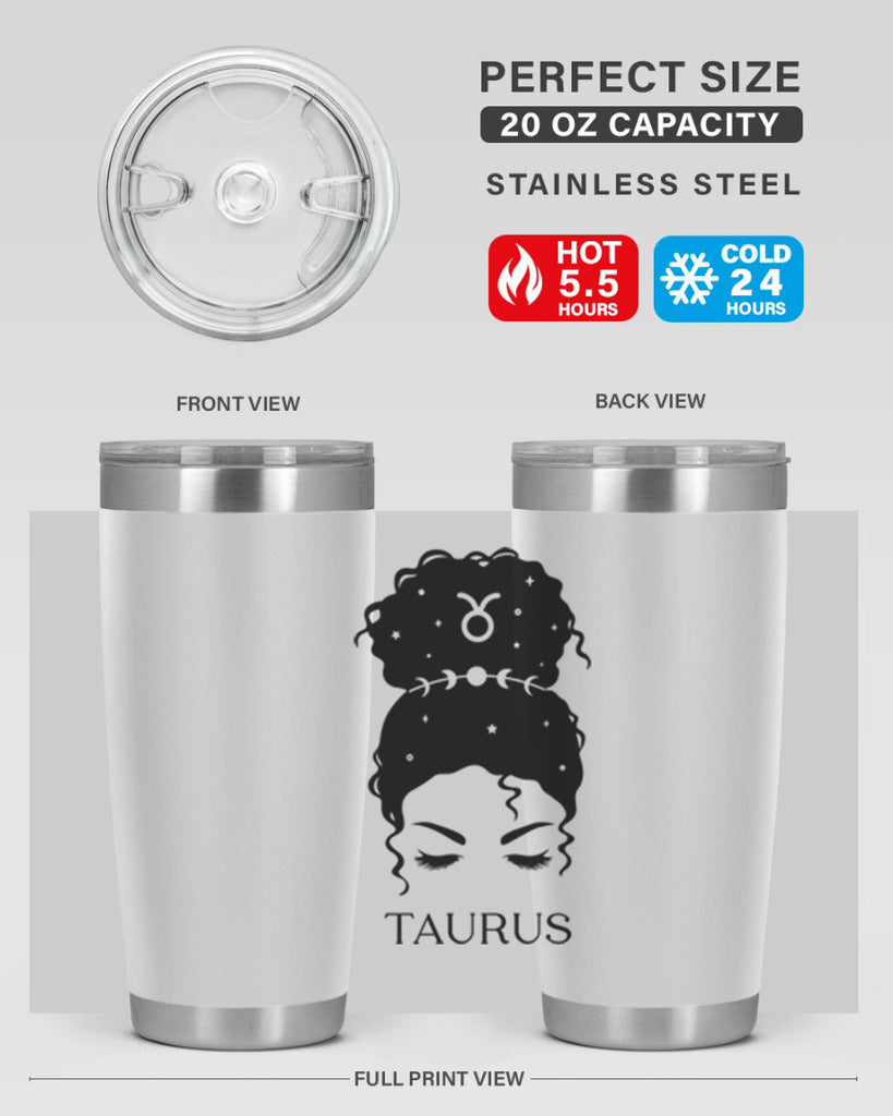 taurus 515#- zodiac- Tumbler