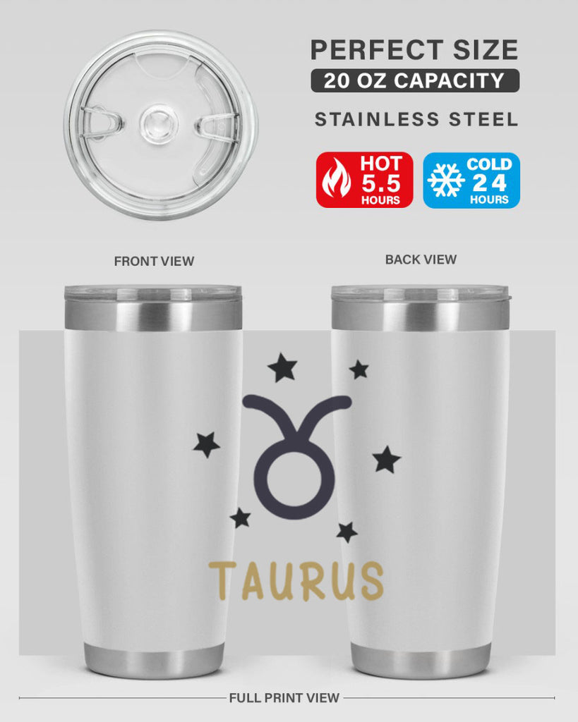 taurus 517#- zodiac- Tumbler