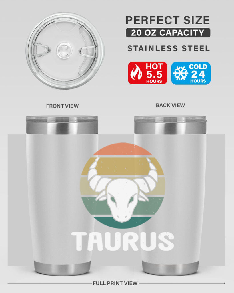 taurus 519#- zodiac- Tumbler