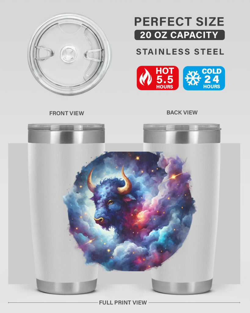 taurus 525#- zodiac- Tumbler