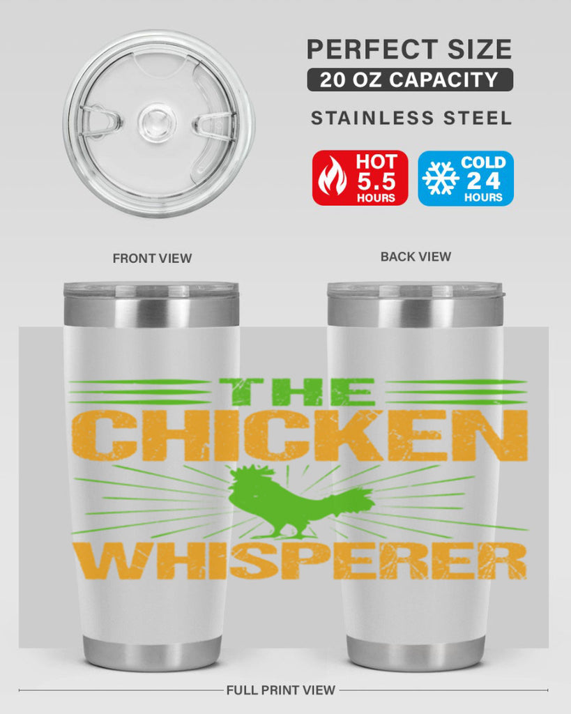 the chicken whisperer 34#- farming and gardening- Tumbler