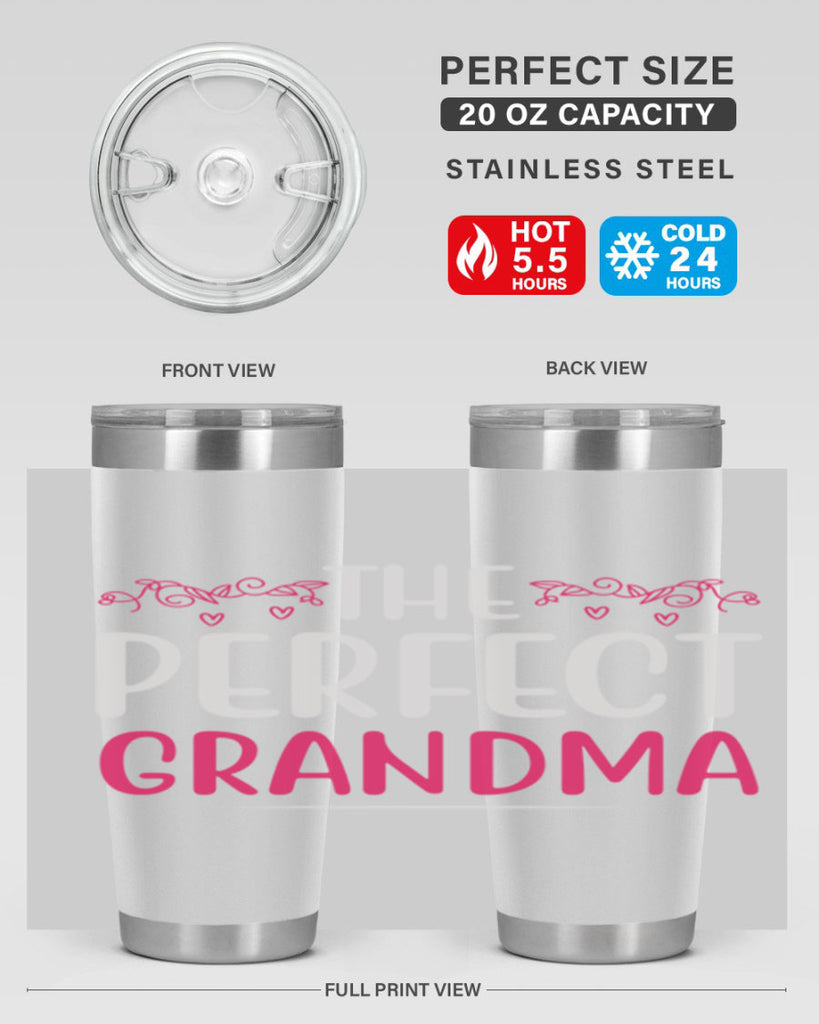 the perfect grandma 49#- mom- Tumbler