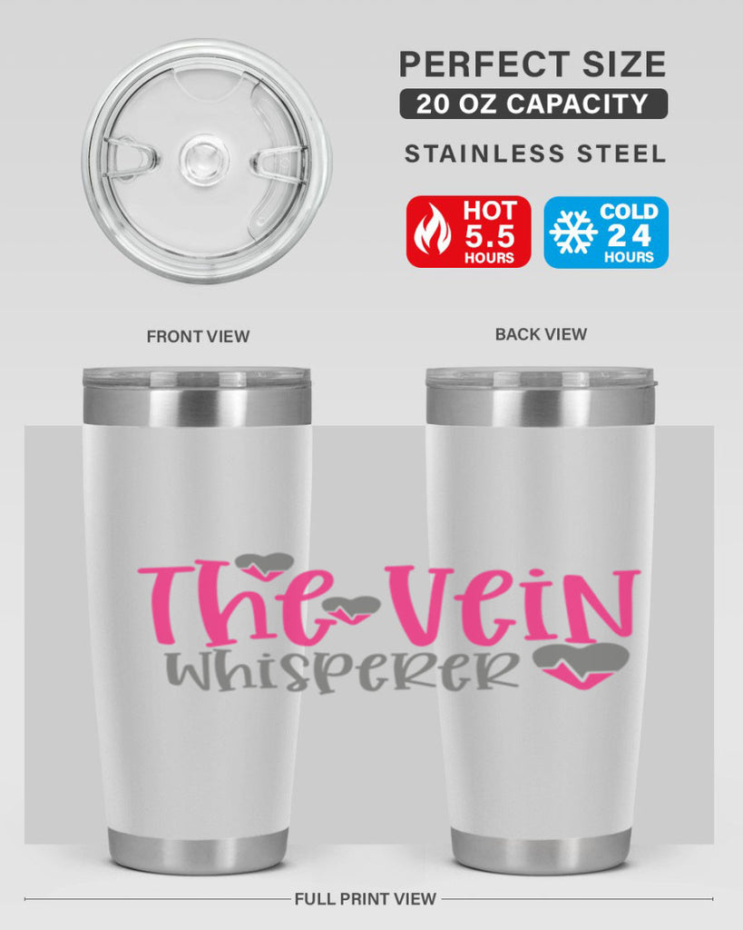 the vein whisperer Style Style 21#- nurse- tumbler