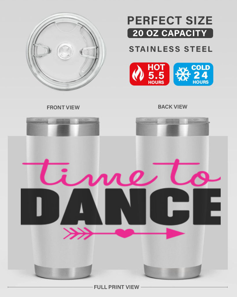 time to dance 83#- ballet- Tumbler