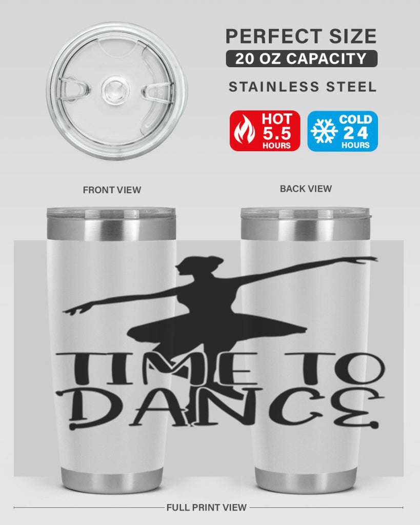 time to dance86#- ballet- Tumbler