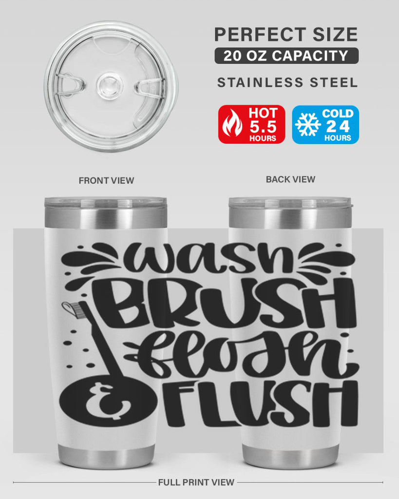 wash brush flosh flush 9#- bathroom- Tumbler