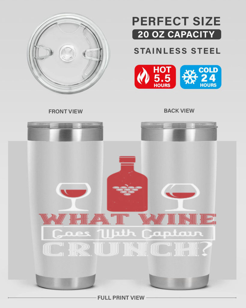 what wine goes with captain crunch 11#- wine- Tumbler