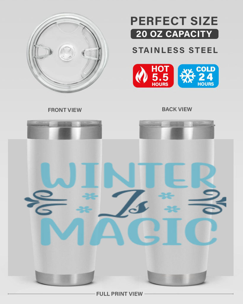 winter is magic 507#- winter- Tumbler