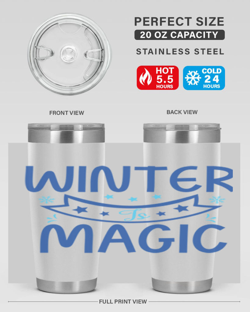 winter is magic 508#- winter- Tumbler