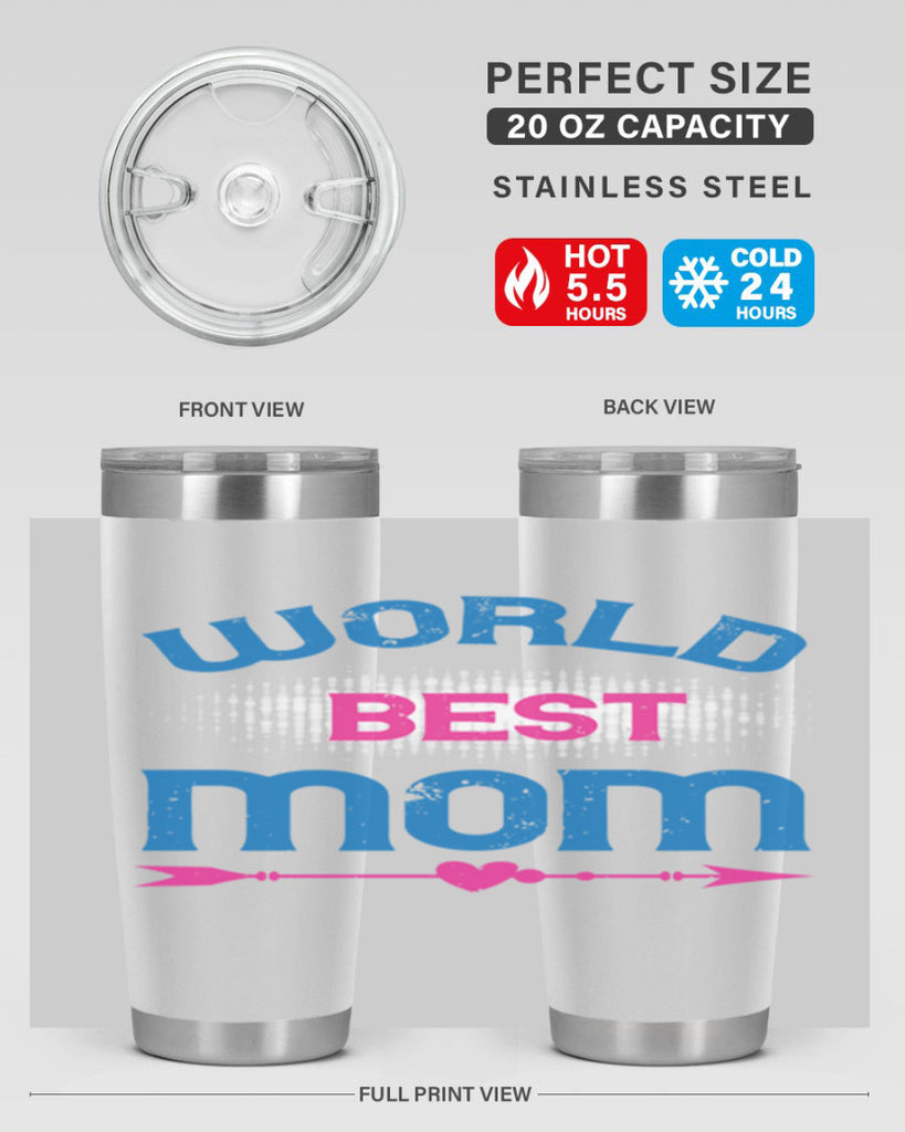 world best mom 18#- mom- Tumbler