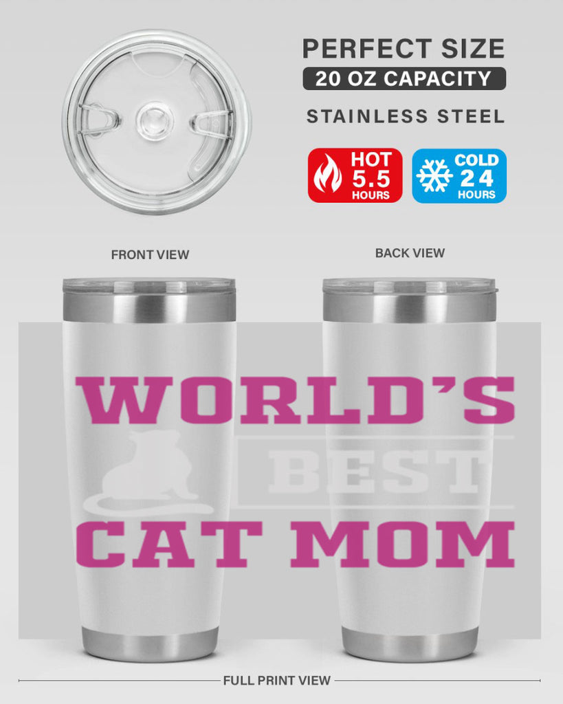 world’s best cat mom 16#- mom- Tumbler