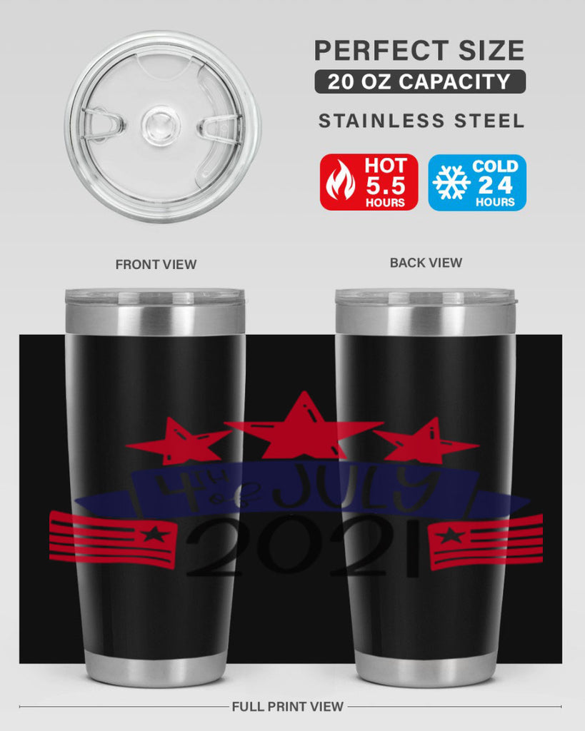 4th Of July Style 140#- Fourt Of July- Tumbler