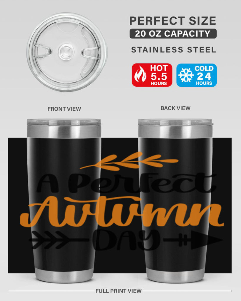 A Perfect Autumn Day 470#- fall- Tumbler