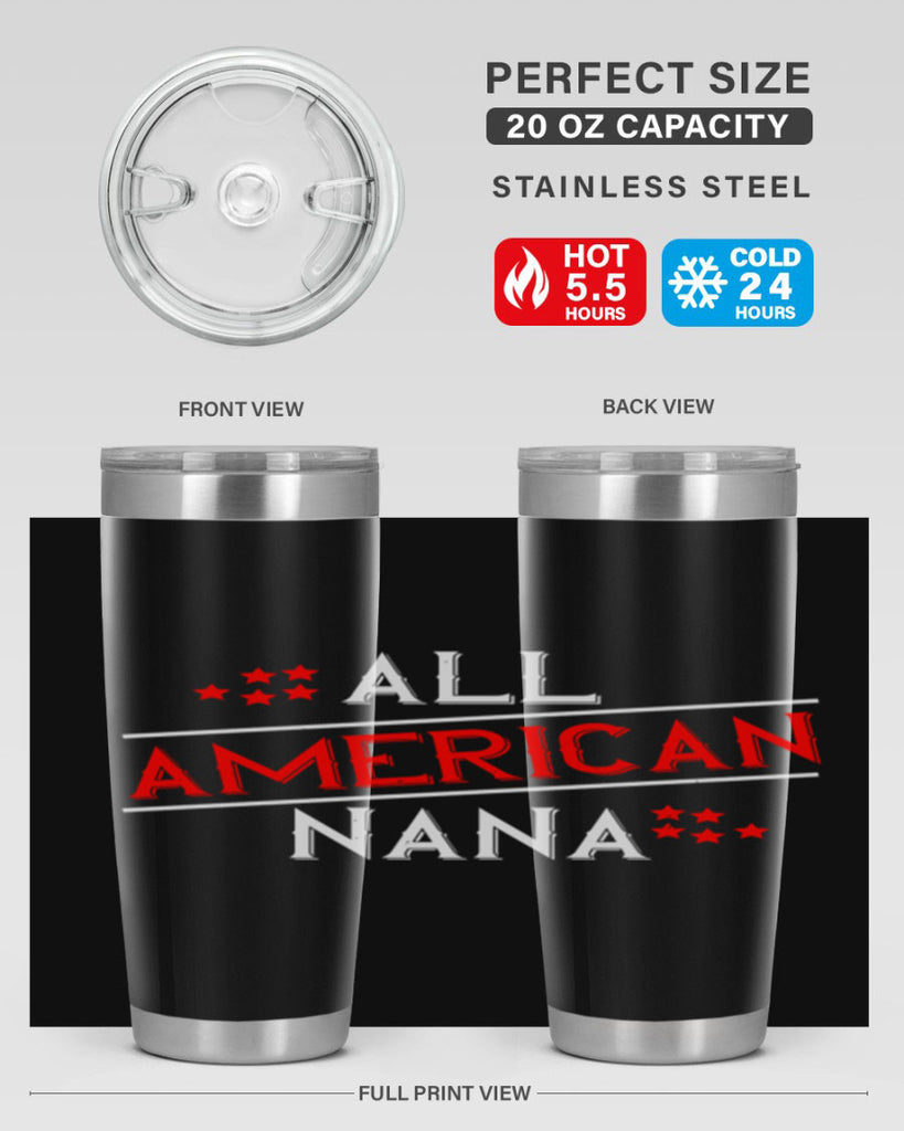 ALL american nana 110#- grandma - nana- Tumbler