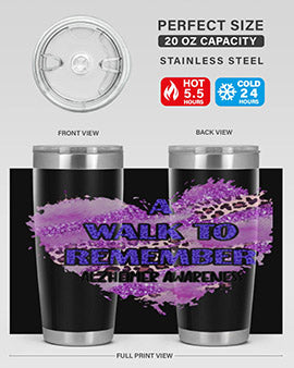 AlzheimerS Awareness A Walk To Remember 10#- alzheimers- Tumbler