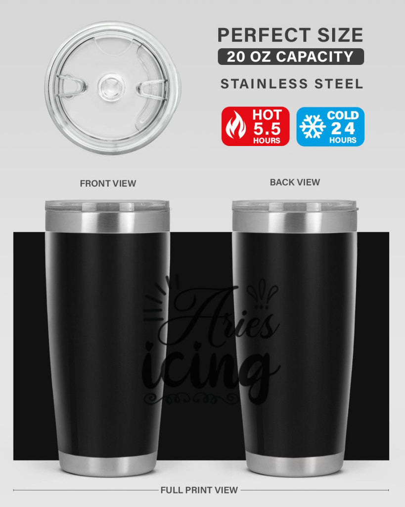 Ariesicing 105#- zodiac- Tumbler