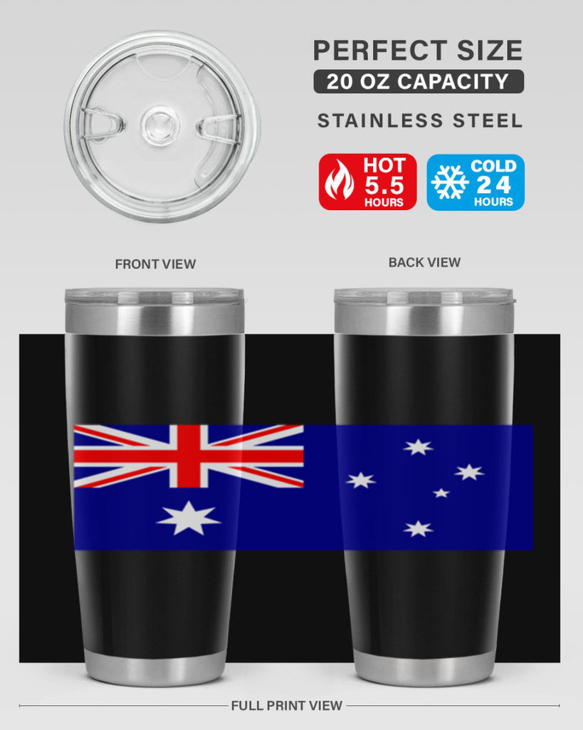 Australia 189#- world flags- Tumbler