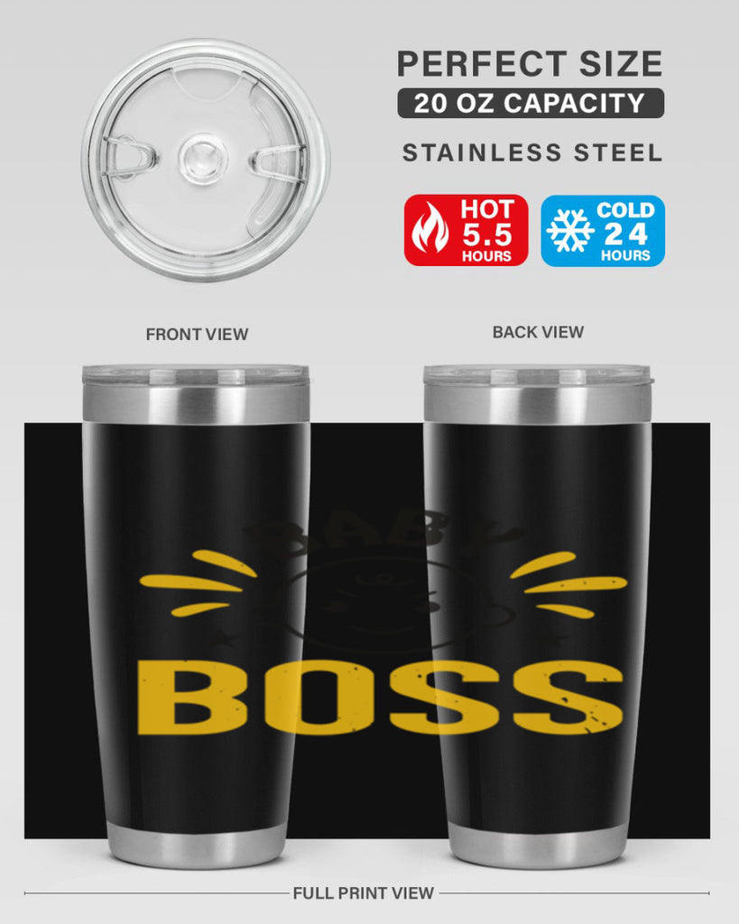 Baby Boss Style 6#- baby shower- tumbler