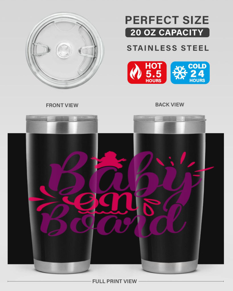 Baby On Board Style 289#- baby- tumbler