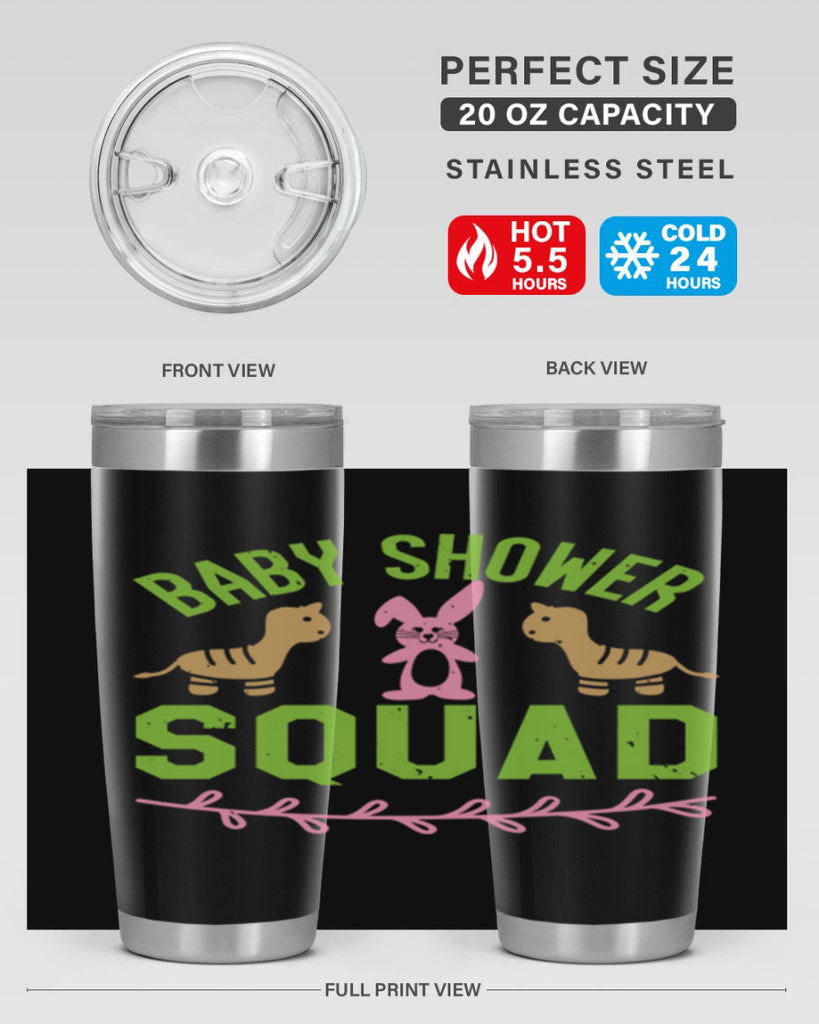 Baby Shower Squad Style 47#- baby shower- tumbler