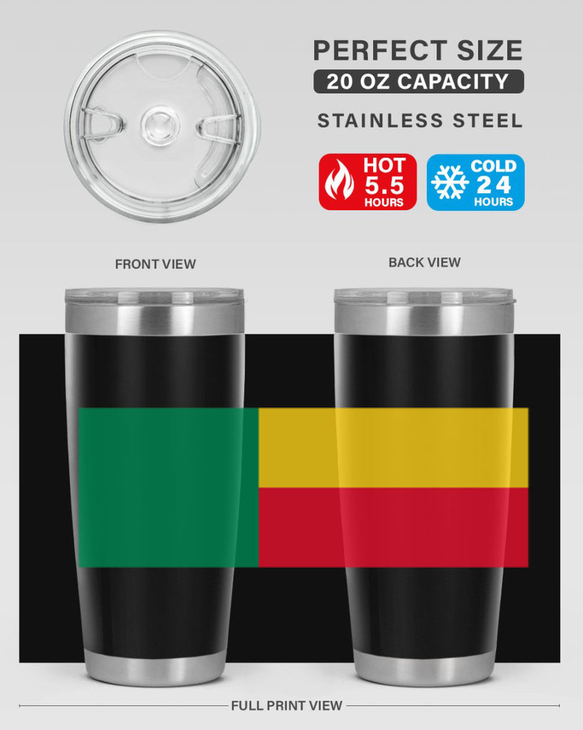 Benin 179#- world flags- Tumbler