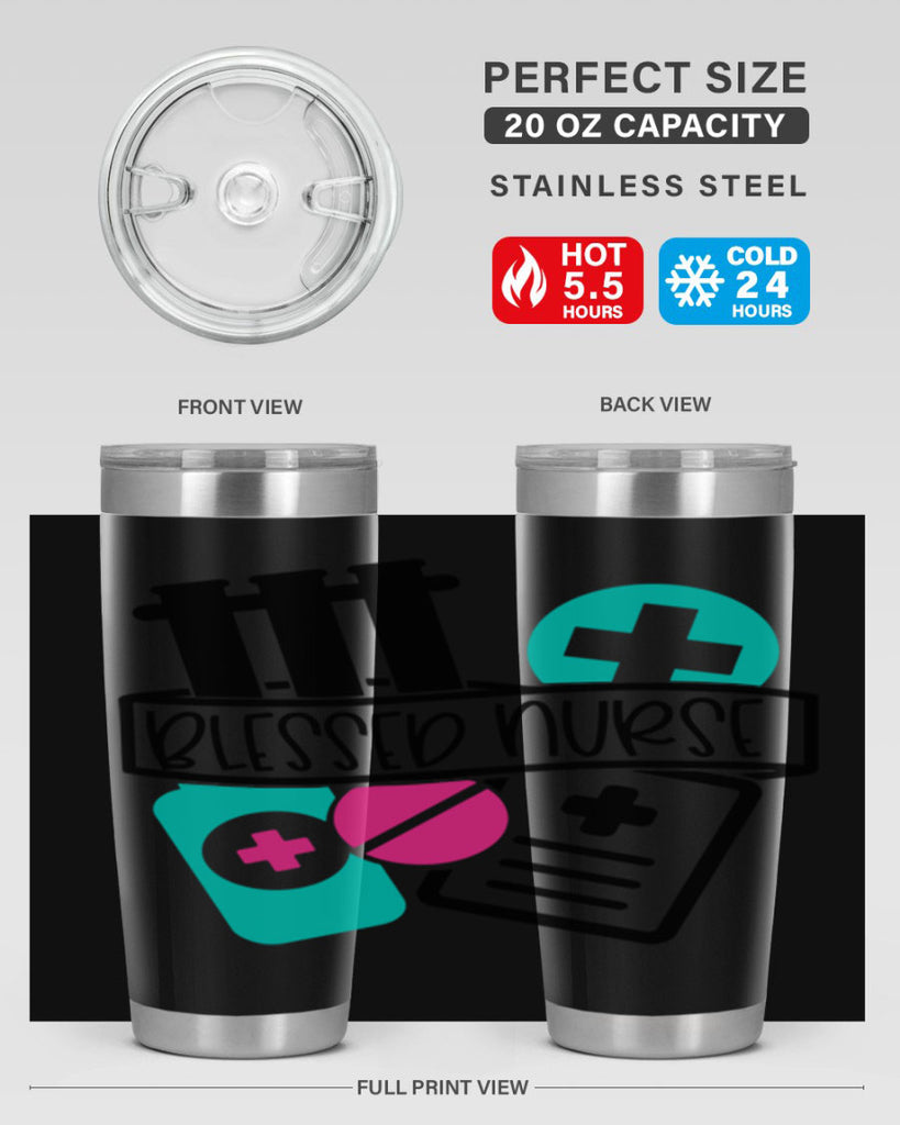 Blessed Nurse Style Style 216#- nurse- tumbler