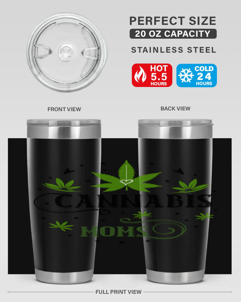 Cannabis Moms 51#- marijuana- Tumbler