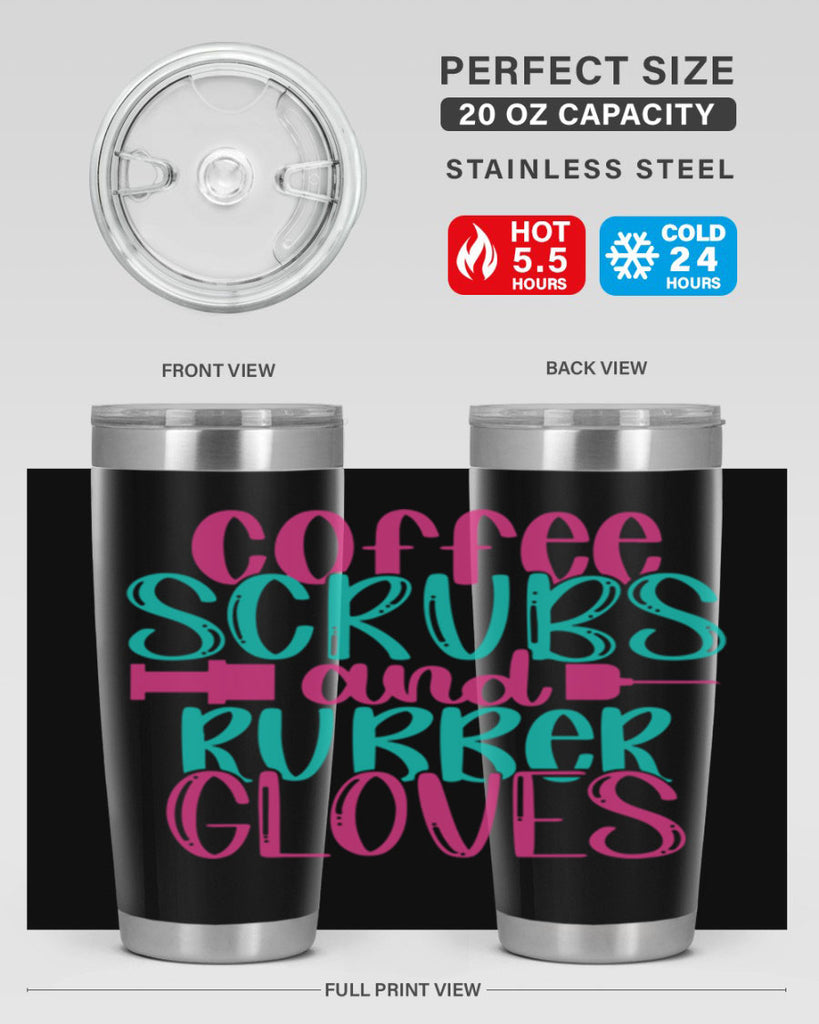 Coffee Scrubs And Rubber Gloves Style Style 210#- nurse- tumbler