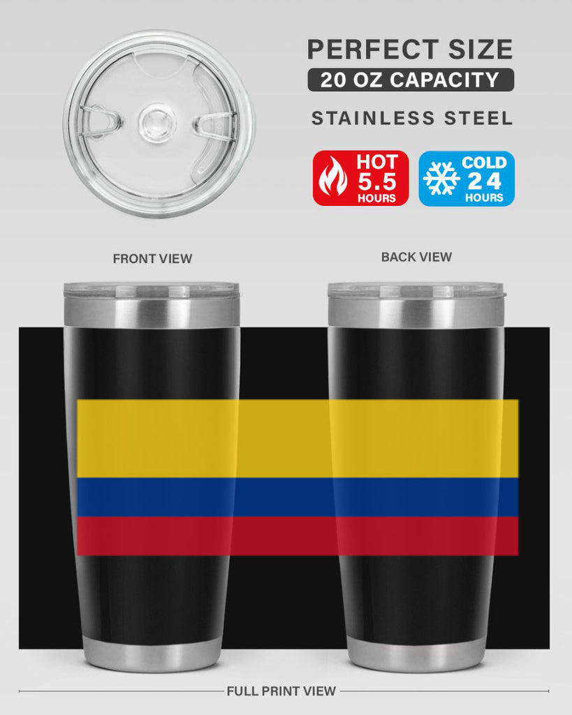 Colombia 161#- world flags- Tumbler