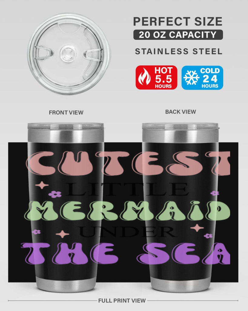 Cutest Little Mermaid Under The 99#- mermaid- Tumbler