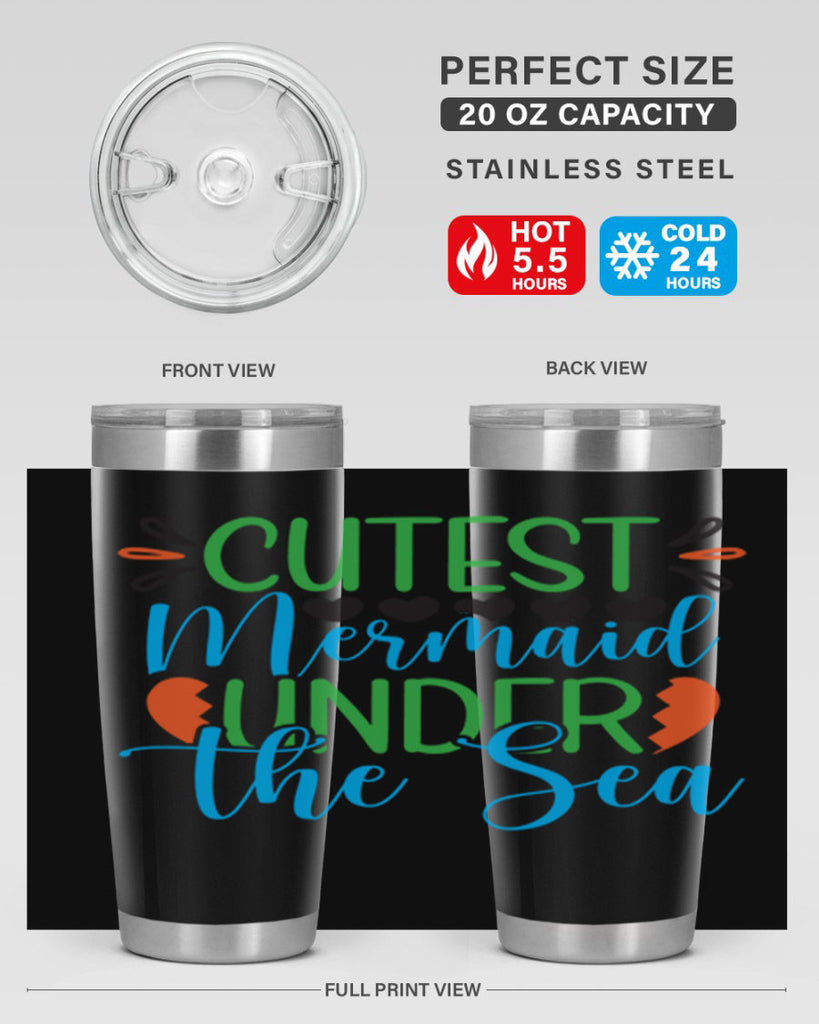Cutest Mermaid Under The Sea 109#- mermaid- Tumbler