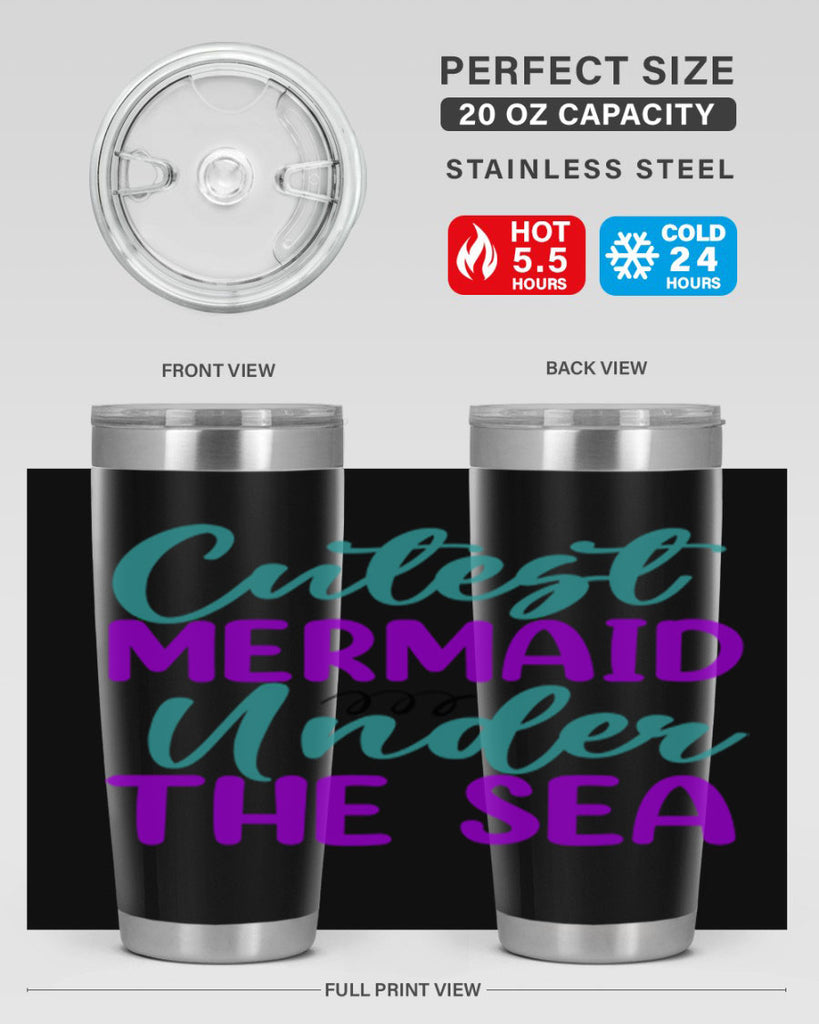 Cutest Mermaid Under The Sea 89#- mermaid- Tumbler