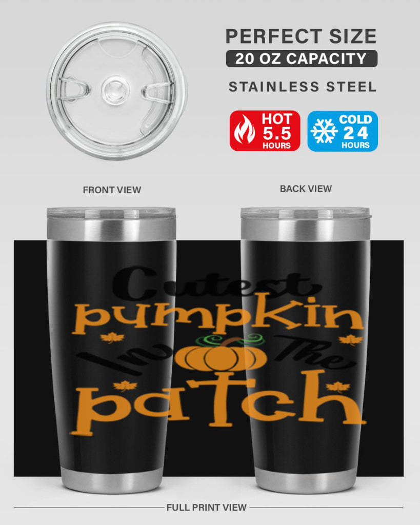 Cutestpumpkininthepatch 66#- fall- Tumbler