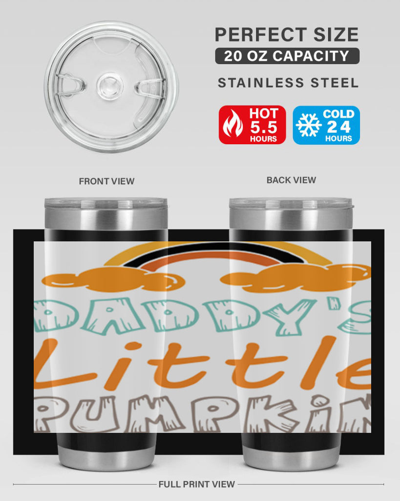 DaddysLittlePumpkindesign 70#- fall- Tumbler