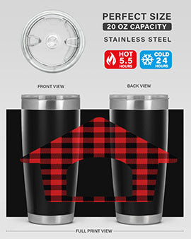 Dog House Style 98#- dog- Tumbler
