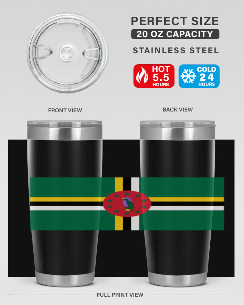 Dominica 149#- world flags- Tumbler