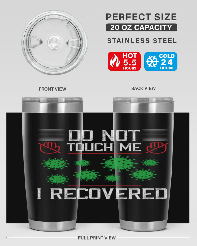 Dont Touch Me I Recovered Style 55#- corona virus- Cotton Tank