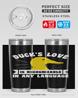 Ducks love Style 49#- duck- Tumbler