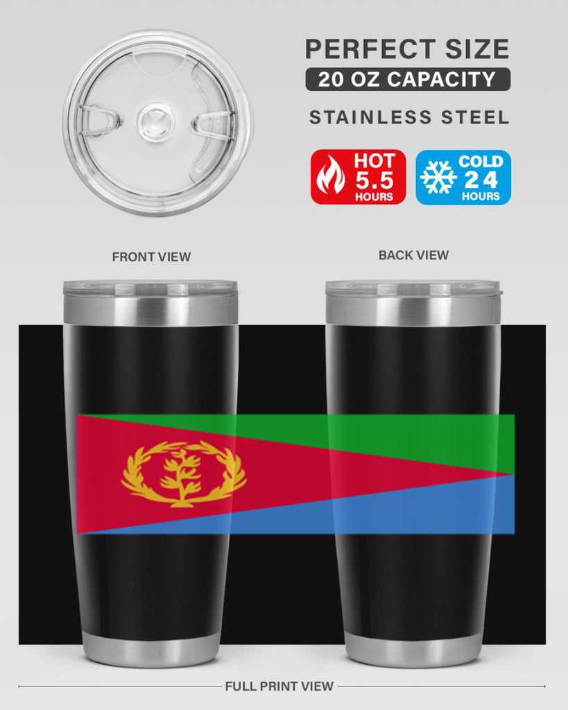 Eritrea 143#- world flags- Tumbler