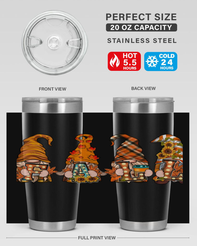 FALLGnomeAutumn 149#- fall- Tumbler